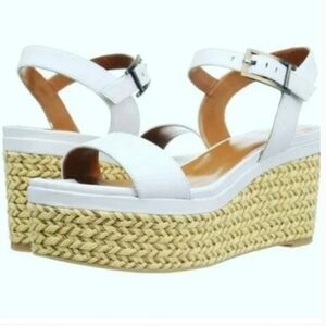 Aquatalia Leather Espadrille Sandals